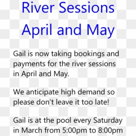 River Sessions April May - Segoe Wp, HD Png Download - scroll down png