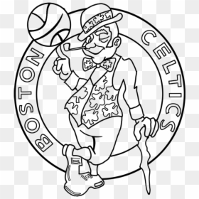 Celtics Basketball Coloring Pages, HD Png Download - boston celtics png