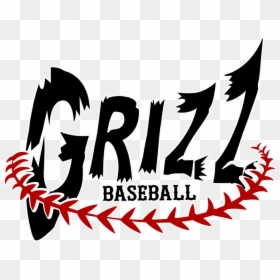 Official Gj Grizz Logo With White Outline - Grizz, HD Png Download - baseball outline png