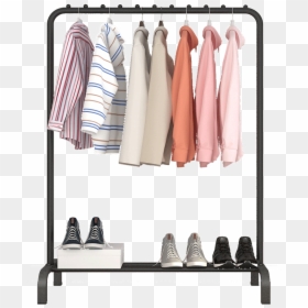 Clothes Hanger, HD Png Download - clothing rack png