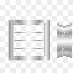 Shelf, HD Png Download - white window frame png