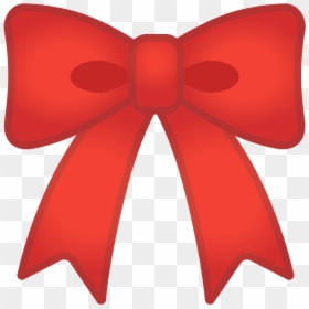 Ribbon - Red Ribbon Emoji, HD Png Download - aids ribbon png
