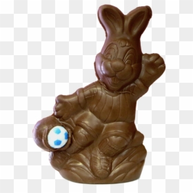 Transparent Chocolate Bunny Png - Figurine, Png Download - chocolate bunny png