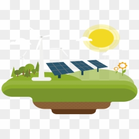 Transparent Renewable Energy Icon Png - Clipart Solar Panel Png, Png Download - solar panel icon png