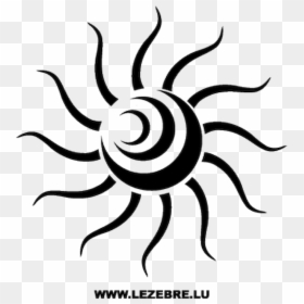 Sun Decals, HD Png Download - tribal sun png