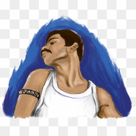 Bohemian Rhapsody The Wake - Bohemian Rhapsody Queen Drawing, HD Png Download - bohemian png