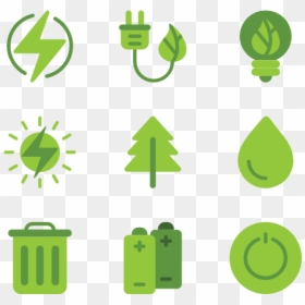 Green Icon Packs - Green Energy Icon Png, Transparent Png - solar panel icon png
