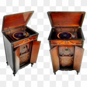 Vintage, The Phonograph, Sound, Hobby, Music, History - Retro Levysoitin, HD Png Download - phonograph png