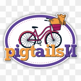 Transparent Pigtails Png - Road Bicycle, Png Download - pigtails png