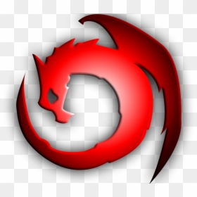 Transparent Red Dragon Png - Dragon Logo Hd Png, Png Download - dragon symbol png