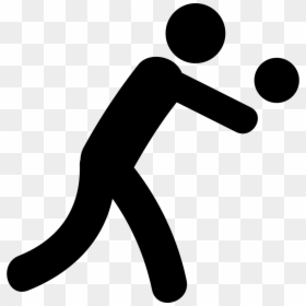 Person Playing Volleyball Comments - Siluetas De Personas Jugando Voleibol, HD Png Download - icono persona png