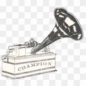 View Topic - Drawing, HD Png Download - phonograph png