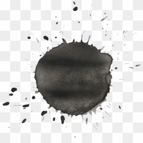 Background Watercolor Splash Black, HD Png Download - chocolate dripping png