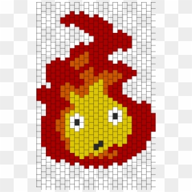 Howl Moving Castle Perler Bead, HD Png Download - howl's moving castle png