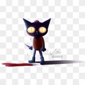 Night In The Woods - Night In The Woods Mae, HD Png Download - bloody x png
