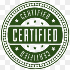 Transparent Certified Stamp Png - Circle, Png Download - certified stamp png