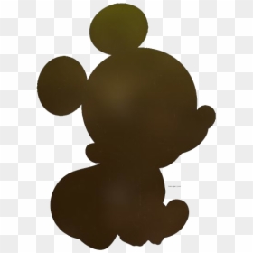 Baby Mickey Mouse Png, Transparent Baby Mickey Mouse - Baby Mickey Mouse Silhouette, Png Download - baby mickey mouse png