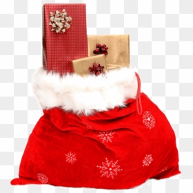Christmas Gift Png, Transparent Png - santa hat transparent background png