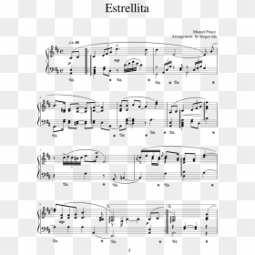 Estrellita Manuel Ponce Piano, HD Png Download - estrellitas png