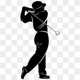 Pitch And Putt, HD Png Download - golfer silhouette png