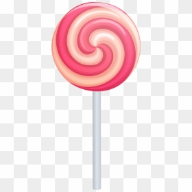 Pink Lollipop Png Clip - Pink Lollipop Clipart, Transparent Png - pink swirls png