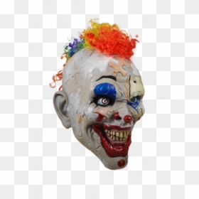 Puzzle Face Mask - Puzzle Face Clown Mask, HD Png Download - horror face png