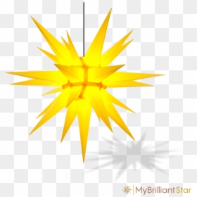 Transparent Star Of Bethlehem Clipart Black And White - Herrnhuter Stern Batterie Außen, HD Png Download - bethlehem star png