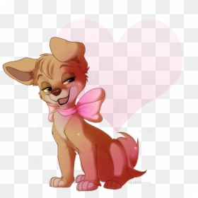 Энджел Fanart❣️, HD Png Download - lady and the tramp png