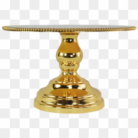 Transparent Gold Rope Png - Gold Mirror Cake Stand, Png Download - gold mirror png