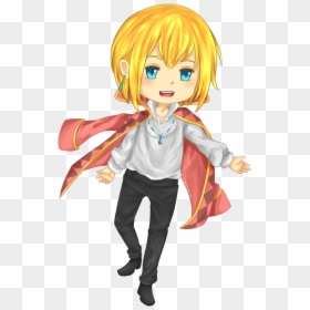 Chibi Howl From Howl’s Moving Castle - Cartoon, HD Png Download - howl's moving castle png