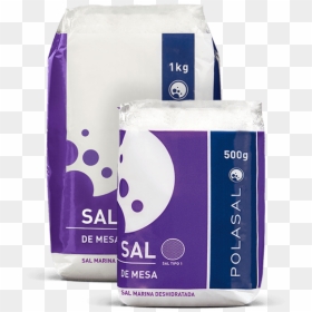 Paquete Sal Tipo 1 1kg Y 500g Polasal - Sal Packaging, HD Png Download - sal png