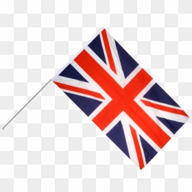 Us And Uk Flag Png , Transparent Cartoons - British Flag On Stick, Png Download - rebel flag png