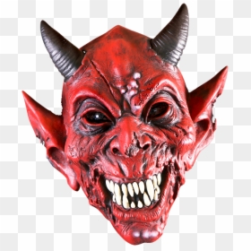 Diablo Png - Duivel Masker Latex, Transparent Png - horror face png