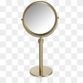 Cosmetic Mirror - Make Up Spiegel Goud, HD Png Download - gold mirror png