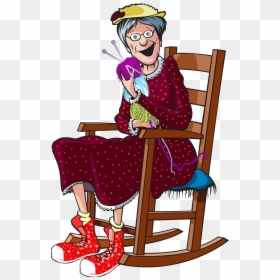 Granny Hermiony Vidalia Criony - Grandma In A Rocking Chair, HD Png Download - granny png