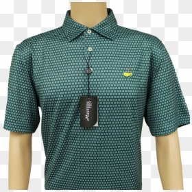 Masters Evergreen Square Pattern Performance Tech Golf - Active Shirt, HD Png Download - square pattern png