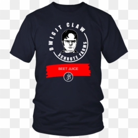 Dwight Claw Schrute Farms Shirt - Lung Cancer Shirt Ideas, HD Png Download - dwight schrute png
