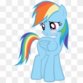 Klaifferon, Blushing, Rainbow Dash, Safe, Simple Background, - Rainbow Dash Blush Png, Transparent Png - blushing png