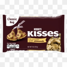 Hershey Kisses Png - Hershey's Kisses Creamy Milk Chocolate With Almonds, Transparent Png - hershey kisses png