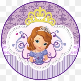 Princesa Sofia Png - Topper De La Princesa Sofia, Transparent Png - princesas png