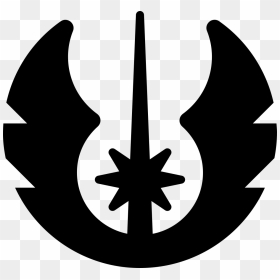 Jedi Symbol Png - Jedi, Transparent Png - star wars rebel symbol png