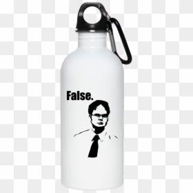 Water Bottle, HD Png Download - dwight schrute png