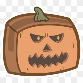 Transparent Pumpkin Head Png - Jack-o'-lantern, Png Download - pumpkin head png