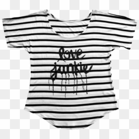 Love Junkie Dolman - Day Dress, HD Png Download - white stripe png