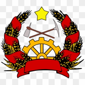 Communist Spain Coat Of Arms Clipart , Png Download - Communist Coat Of Arms Template, Transparent Png - coat of arms template png