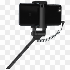 Xiaomi Mi Wired Control Selfie Stick - Xiaomi Monopod Selfie Stick 3.5, HD Png Download - selfie stick png