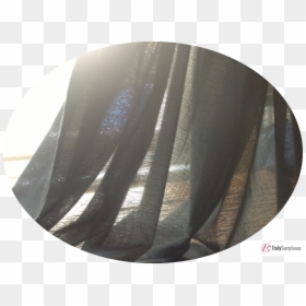 Egyptian Draping Muslin - Circle, HD Png Download - black curtains png