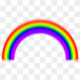 Arco Iris Fundo Branco, HD Png Download - rainbow light png