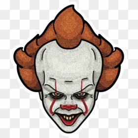 Wukong Designs On Twitter Pennywise The Dancing Clown - Pennywise The Clown Drawing, HD Png Download - pennywise the clown png