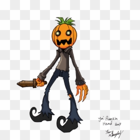 Something Wicked Wiki - Cartoon, HD Png Download - pumpkin head png